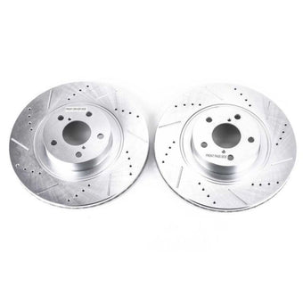compare product Power Stop 13-16 Scion FR-S Front Evolution Drilled & Slotted Rotors - Pair