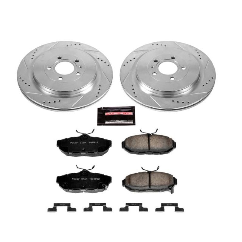 Power Stop 13 - 14 Ford Mustang Rear Z23 Evolution Sport Brake Kit - My Store