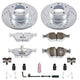 Power Stop 01 - 03 BMW 525i Front Z26 Street Warrior Brake Kit - My Store