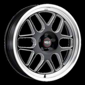 compare product Weld Solana Drag 17x7 / 6x139.7 BP / ET0 / 106.1mm Bore - Gloss Black MIL DIA Wheel