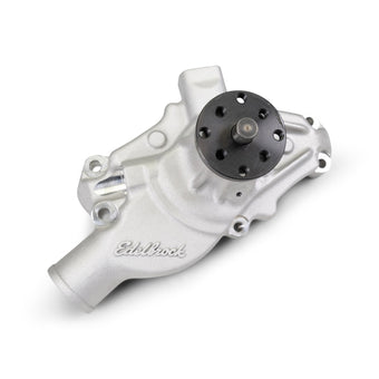 compare product Edelbrock Water Pump for Small-Block Chevy in Satin Finish (Short)