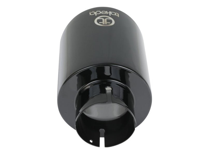 aFe Takeda Universal Exhaust Tip 2 - 1/2 IN Inlet x 4 - 1/2 IN Outlet x 7 IN L - Black - My Store