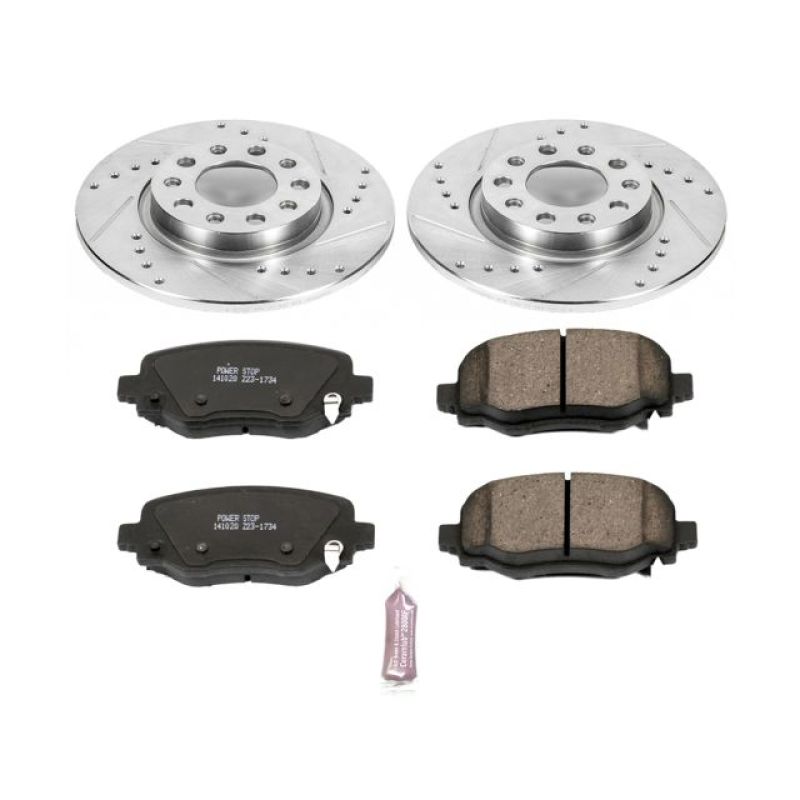 Power Stop 15 - 17 Chrysler 200 Rear Z23 Evolution Sport Brake Kit - My Store
