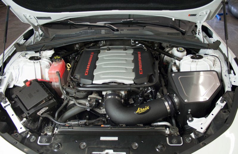 Airaid 16 - 20 Chevy Camaro SS 6.2L Intake System w/ Tube (Dry / Yellow Media) - My Store