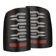 AlphaRex 07 - 13 GMC Sierra 1500/07 - 14 2500/3500HD (No Classic/Dually) Luxx - Series LED Tail Lights Blk - My Store