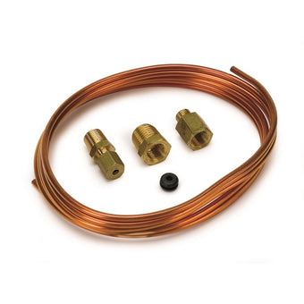 compare product Autometer 6 Foot Copper Tubing 1/8 Inch Diameter