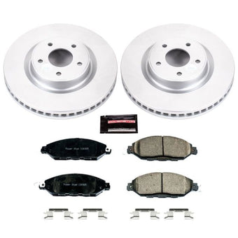 compare product Power Stop 2013 Infiniti JX35 Front Z17 Evolution Geomet Coated Brake Kit