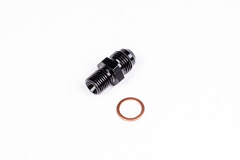 compare product Radium Engineering 6AN Male to M12x1.25 Male Fitting