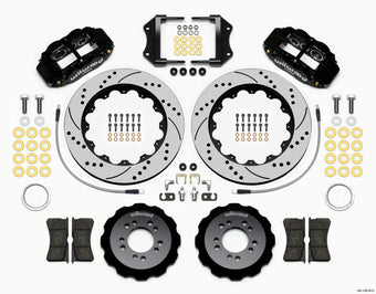 compare product Wilwood Narrow Superlite 6R Front Hat Kit 14.00in Drilled 2013-Up Ford Focus ST w/ Lines