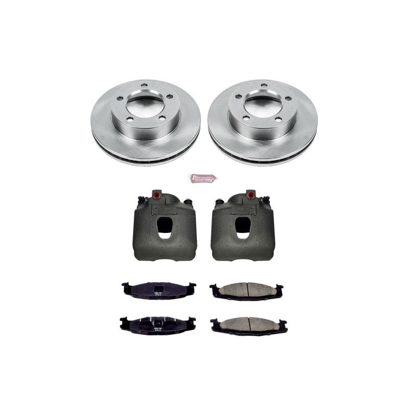 Power Stop 94 - 96 Ford Bronco Front Autospecialty Brake Kit w/Calipers - My Store
