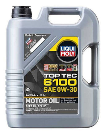 compare product LIQUI MOLY 5L Top Tec 6100 Motor Oil SAE 0W30
