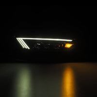 AlphaRex 15 - 17 Ford Mustang NOVA LED Proj HL Alpha - Black w/Activ Light/Seq. Signal + Switchback DRL - My Store