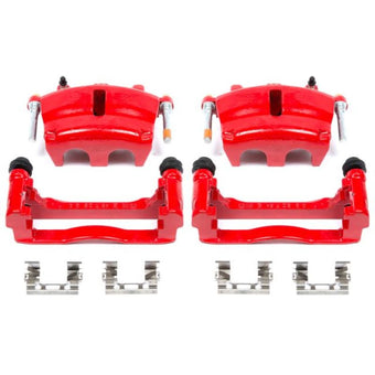 compare product Power Stop 06-07 Buick Rainier Front Red Calipers w/Brackets - Pair