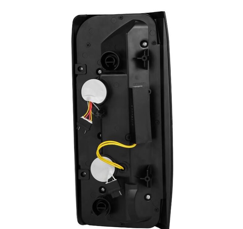 AlphaRex 87 - 96 Ford Bronco/F - 150 Luxx - Series LED Tail Lights - Black Red - My Store