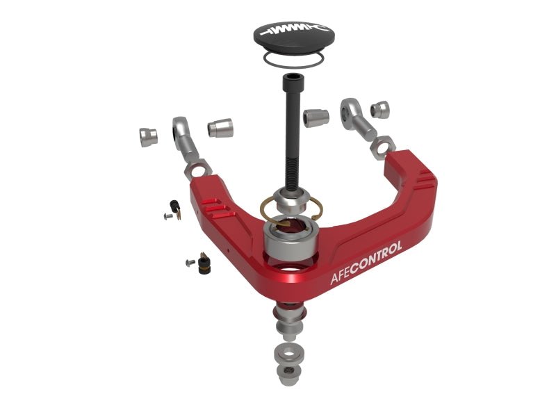 aFe Control 05 - 23 Toyota Tacoma Upper Control Arms - Red Anodized Billet Aluminum - My Store