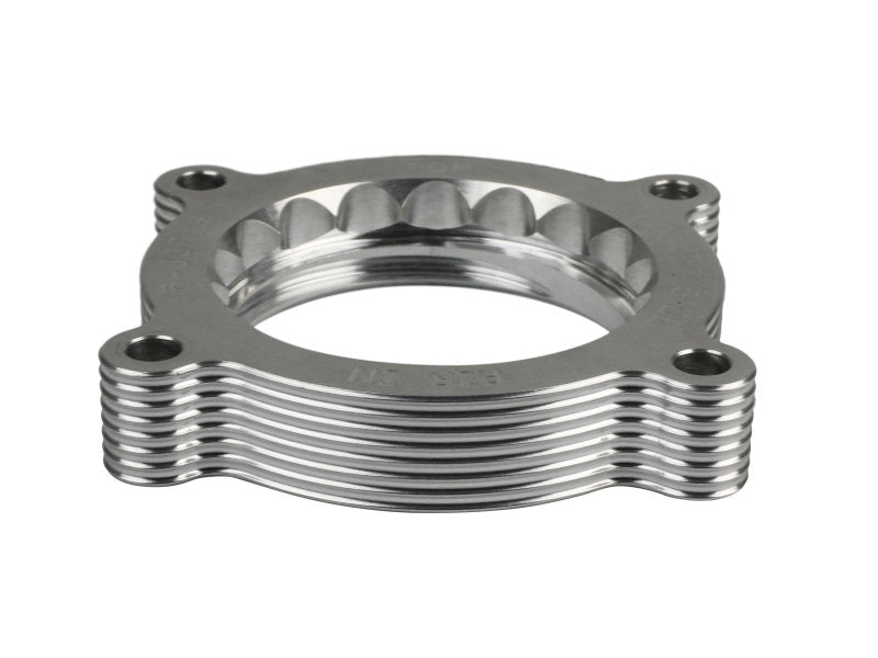 aFe 11 - 14 Ford Mustang/ 11 - 14 Ford F - 150 V6 3.7L Silver Bullet Throttle Body Spacer - Silver - My Store