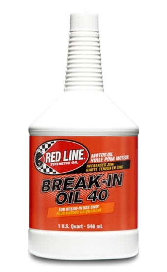 compare product Red Line Break-In Oil 40 - Quart