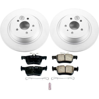 compare product Power Stop 13-19 Ford Fusion Rear Z17 Evolution Geomet Coated Brake Kit