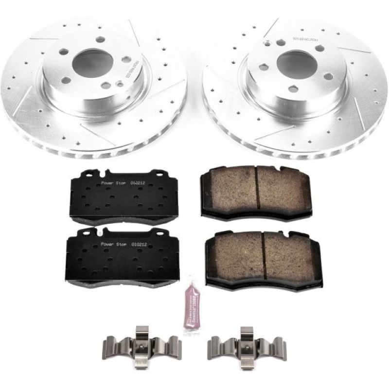 Power Stop 04 - 06 Mercedes - Benz E500 Front Z23 Evolution Sport Brake Kit - My Store