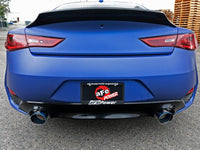 aFe POWER Takeda 2.5in 304 SS Axle - Back Exhaust w/ Blue Flame Tips 17 - 19 Infiniti Q60 V6 - 3.0L (tt) - My Store