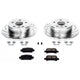 Power Stop 00 - 04 Toyota Avalon Rear Z23 Evolution Sport Brake Kit - My Store
