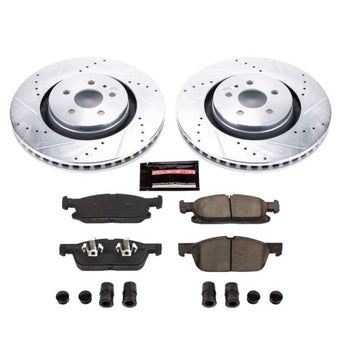 compare product Power Stop 15-19 Ford Edge Front Z23 Evolution Sport Brake Kit