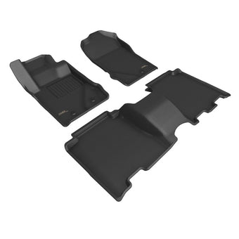 compare product 3D MAXpider 21-24 Ford Bronco Kagu Floor Mat 1st/2nd Row - Black