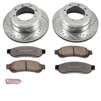 compare product Power Stop 10-12 Ford F-350 Super Duty Rear Z36 Truck & Tow Brake Kit