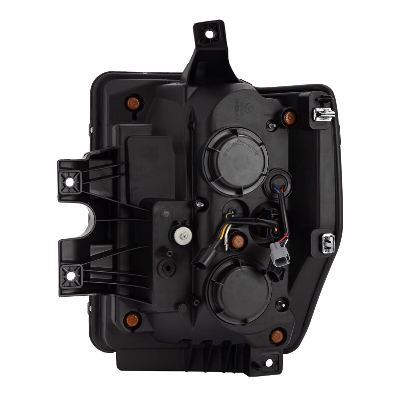 AlphaRex 08 - 10 Ford F250 - 550 LUXX - Series LED Projector Headlights Black w/Activ Light/Seq Signal - My Store