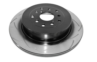 compare product DBA 02-09 Subaru WRX / 02-07 STi 10 Stud Hole Rear Slotted Street Series Rotor