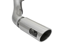 aFe LARGE BORE HD 5in 409 - SS DPF - Back Exhaust w/Polished Tip 2017 Ford Diesel Trucks V8 6.7L (td) - My Store