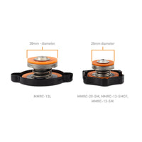 Mishimoto 1.3 Bar Rated Carbon Fiber Radiator Cap Small Import - My Store