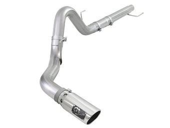 compare product aFe Atlas 4in Aluminized Steel DPF-Back Exh 18-19 Ford F-150 V6-3.0L (td) w/ Polished Tip