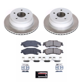 compare product Power Stop 97-01 Oldsmobile Bravada Rear Semi-Coated Rotor Kit