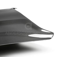 Anderson Composites 2018 Ford Mustang Type - GR Double Sided Carbon Fiber Hood - My Store