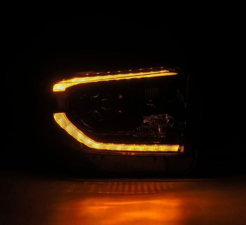 AlphaRex 14 - 21 Toyota Tundra PRO - Series Projector Headlights Black w/Seq. Sig. + DRL - My Store