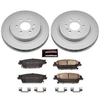 compare product Power Stop 04-09 Cadillac SRX Rear Z17 Evolution Geomet Coated Brake Kit
