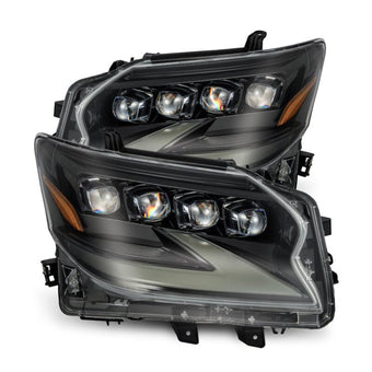 compare product AlphaRex 14-19 Lexus GX460 (Non-AFS) NOVA LED Proj Headlights Alpha Black w/Activ Light/Seq Signal