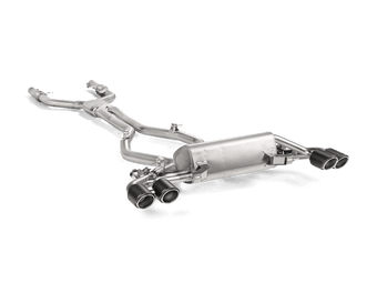 compare product Akrapovic 17-19 Alfa Romeo Giulia Quadrifoglio Evolution Link Pipe Set (Titanium)