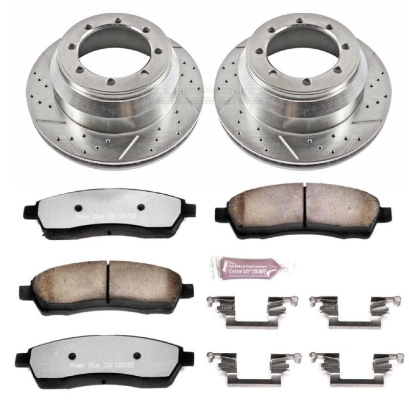 Power Stop 99 - 04 Ford F - 350 Super Duty Rear Z36 Truck & Tow Brake Kit - My Store