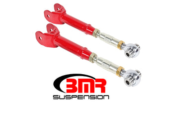compare product BMR 16-17 6th Gen Camaro Upper Control Arms On-Car Adj. Rod Ends (Polyurethane) - Red