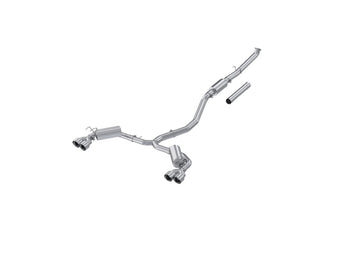 compare product MBRP 22-24 Honda Civic/Sport Touring 1.5L 3in Cat-Back 2.5in Dual Split Rear w/ Quad Tips - AL
