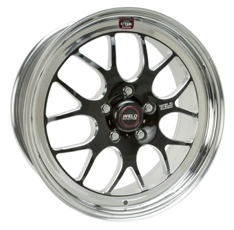 compare product Weld S77 18x10 / 5x4.5 BP / 6.2in. BS Black Wheel (Medium Pad) - Non-Beadlock