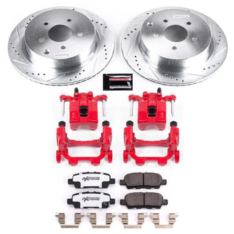 compare product Power Stop 18-19 Infiniti Q50 Rear Z26 Street Warrior Brake Kit w/Calipers