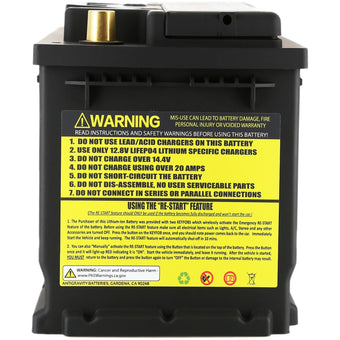 compare product Antigravity H6/Group 48 Lithium Car Battery