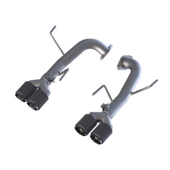 compare product MBRP 15-19 Subaru WRX 2.0L/STI 2.5L 2.5in Dual Split Rear Exit w/ 3.5in CF Tips - T304