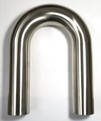 compare product Stainless Bros 2.0in Diameter 1.5D / 3in CLR 180 Degree Bend 6in Leg / 6in Leg Mandrel Bend