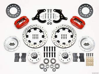 compare product Wilwood Forged Dynalite Front Kit 11.75in Drilled Red 59-64 Chevy Impala / 63-64 Corvette