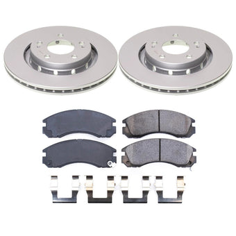 compare product Power Stop 05-06 Mitsubishi Outlander Front Z17 Coated Brake Kit