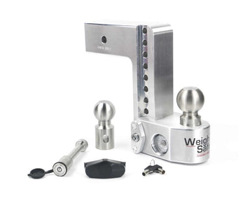compare product Weigh Safe 8in Drop Hitch w/Built-in Scale & 3in Shank (10K/21K GTWR) w/WS05 - Aluminum